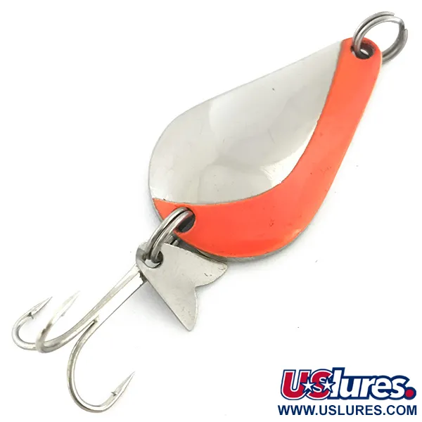 Acme K.O. Wobbler, нікель/помаранчевий, 14 г, блесна коливалка (колебалка) #6783