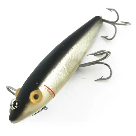 L&S Bait Mirro lure L&S Bait Company MirrOlure Bass-master model 7M21, срібло/чорний/червоний, 11 г, воблер #6787