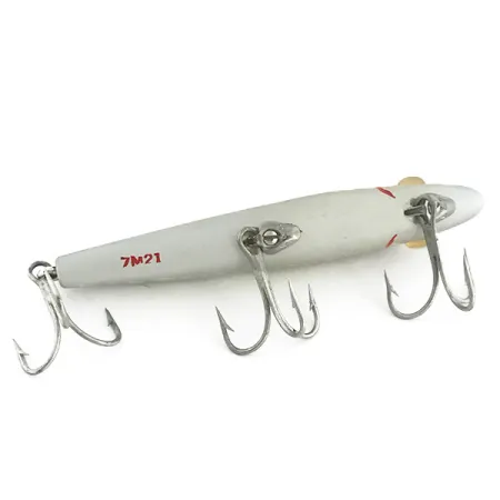 L&S Bait Mirro lure L&S Bait Company MirrOlure Bass-master model 7M21, срібло/чорний/червоний, 11 г, воблер #6787