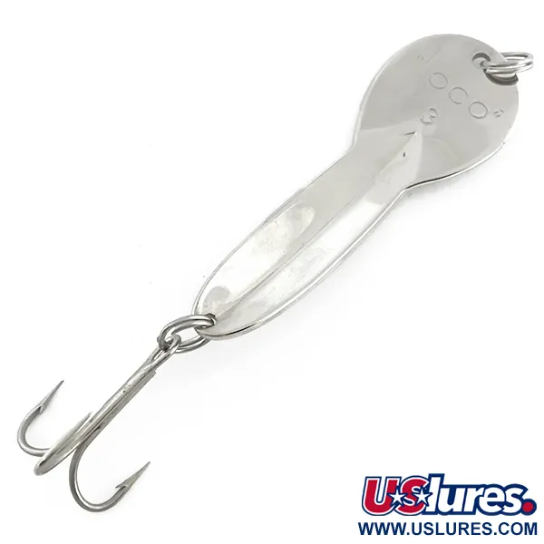 Glen Evans Loco 3, нікель/голограма, 17 г, блесна коливалка (колебалка) #6800