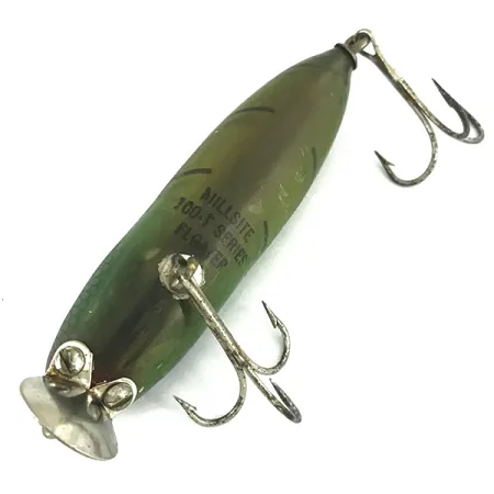 Millsite Tackle Millsite Wig Wag Floater 100 series, зелений, 12 г, воблер #6814