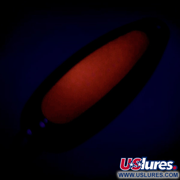  Blue Fox Pixee UV (світиться в ультрафіолеті), карбований нікель/помаранчевий, 14 г, блесна коливалка (колебалка) #6822