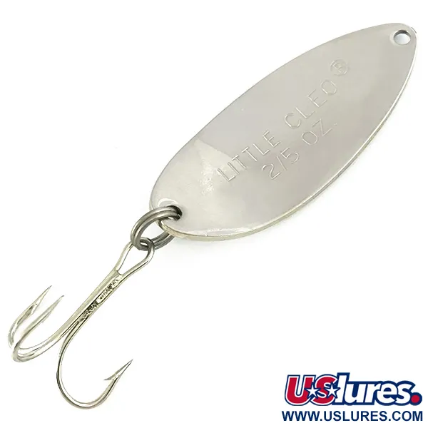  Acme Little Cleo, нікель/синій, 11 г, блесна коливалка (колебалка) #6827