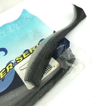 Gary Yamamoto Yamamoto Saltwater series, силікон, 3 шт., Black w/Hologram Belly, до рибалки #6830