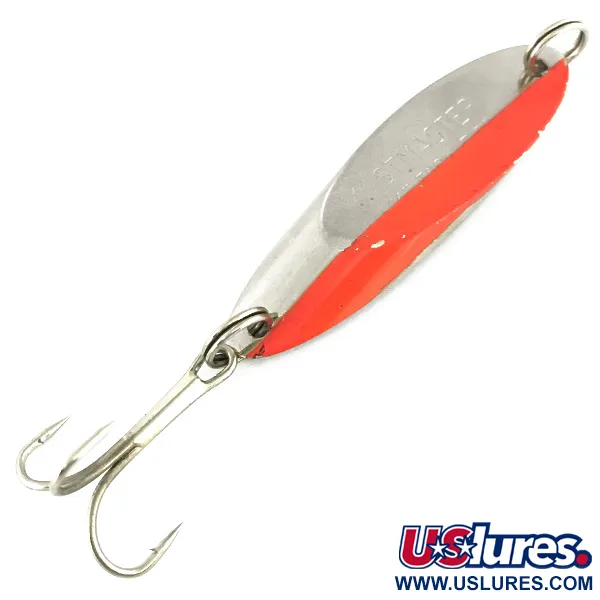 Acme Kastmaster, нікель/помаранчевий, 10,5 г, блесна коливалка (колебалка) #6842