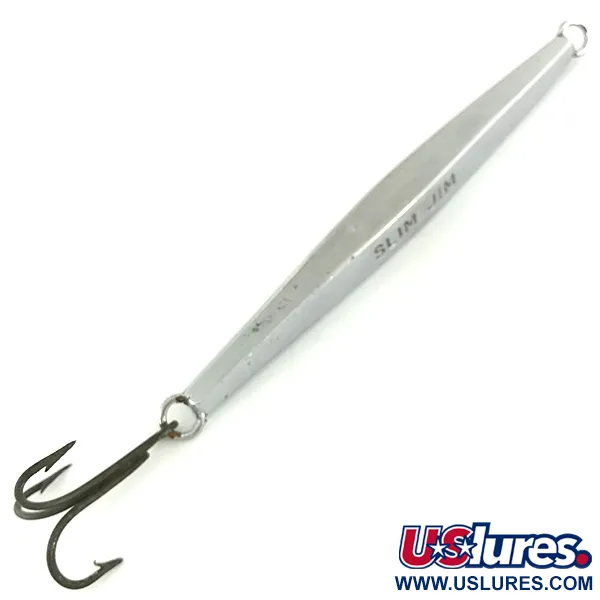 Mike's Tackle MIKE'S Slim Jim​, нікель, 44 г, блесна коливалка (колебалка) #6849
