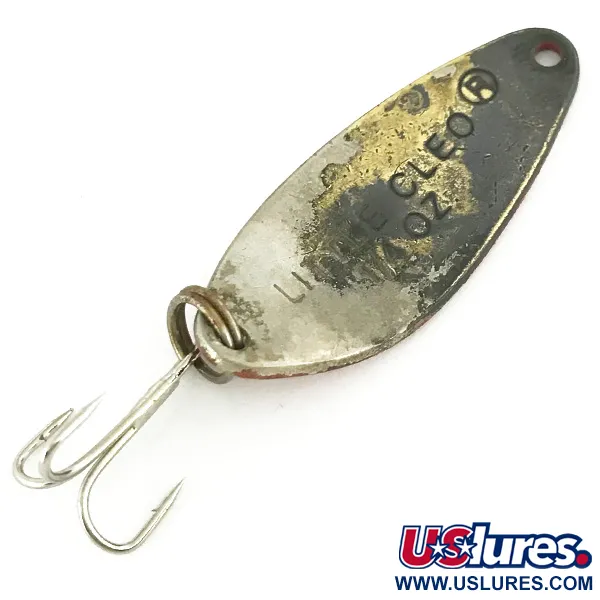  Acme Little Cleo, червоний/білий/нікель, 7 г, блесна коливалка (колебалка) #6873