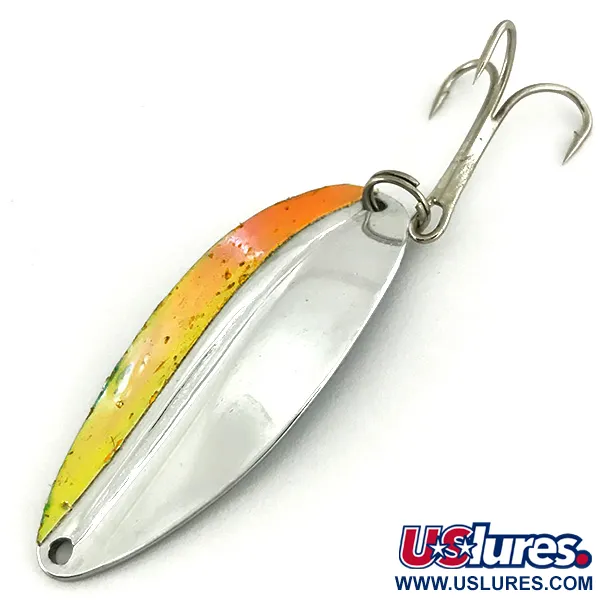 TODDCO Main liner, нікель/нікель/помаранчевий, 12,5 г, блесна коливалка (колебалка) #6877