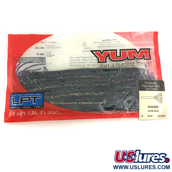 YUM Yum DOOZE, силікон, 5 шт., June Bone, до рибалки #6888