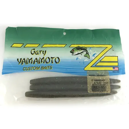 Gary Yamamoto Yamamoto YamaSenko, силікон, 3 шт., Green, до рибалки #6889