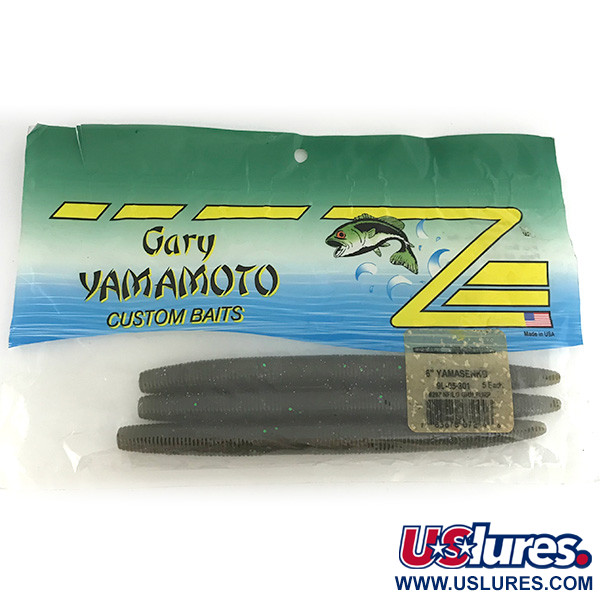 Gary Yamamoto Yamamoto YamaSenko, силікон, 3 шт., Green, , до рибалки #6889