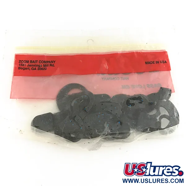 Zoom Swimmin' Chunk, силікон, 6 шт., чорний/синій, до рибалки #6891