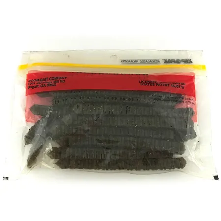 Zoom Super Salt Plus, силікон, 19 шт., Green Pumpkin, до рибалки #6896