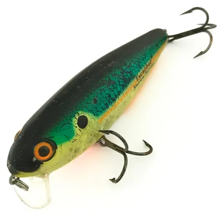 Heddon Excalibur Shallow Runner Bill Dance Swim N Image, золото/зелений, 12,5 г, воблер #6906
