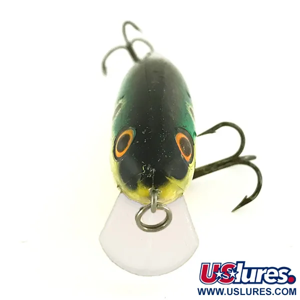 Heddon Excalibur Shallow Runner Bill Dance Swim N Image, золото/зелений, 12,5 г, воблер #6906