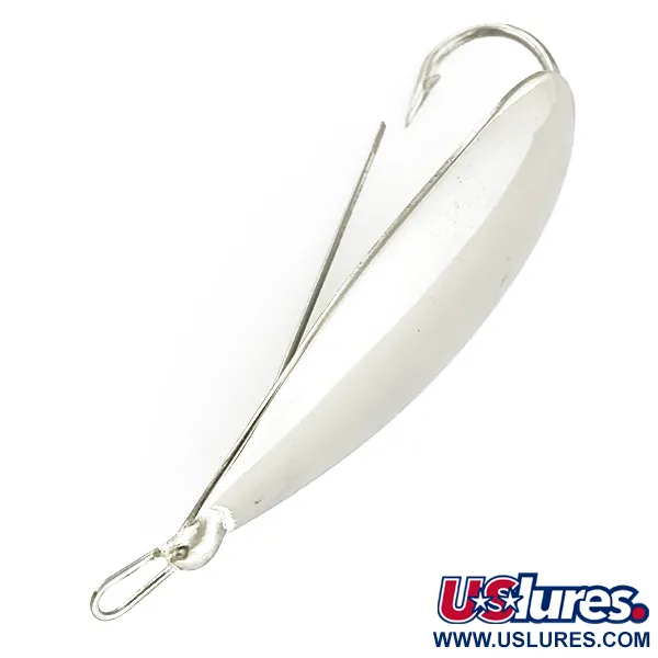  Незачіпляйка Johnson Silver Minnow, нікель, 14 г, блесна коливалка (колебалка) #6913