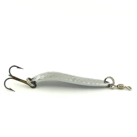 Luhr Jensen Krocodile DIE #3, карбований нікель, 14 г, блесна коливалка (колебалка) #6914