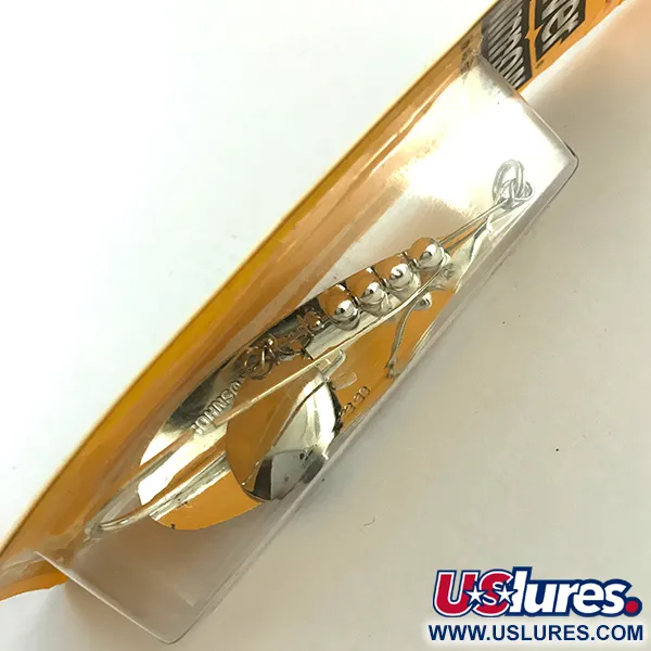  Незачіпляйка Johnson Silver Minnow, покриття сріблом, з пелюсткою, срібло/покриття справжнім сріблом, 14 г, блесна коливалка (колебалка) #6922