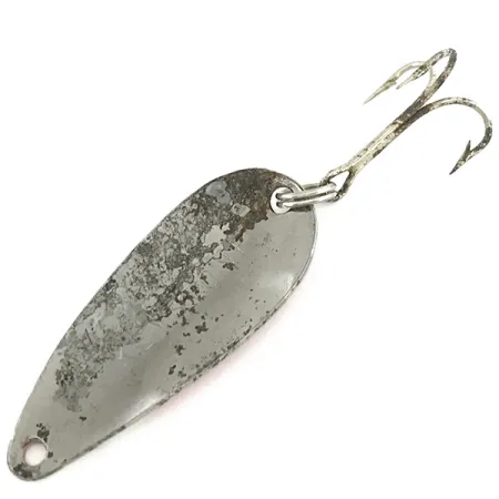 Unknown Keystone, червоний/білий/нікель, 5,5 г, блесна коливалка (колебалка) #6934