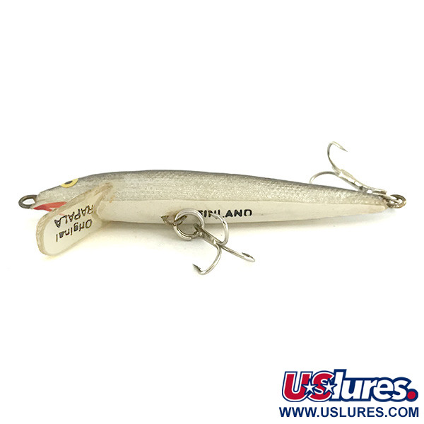  Rapala Original Floater F7, S (Silver), 4 г, воблер #6940