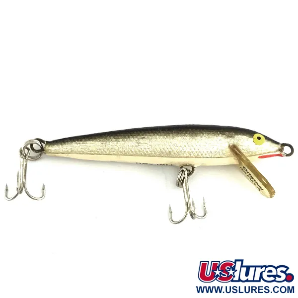  Rapala Original Floater F7, S (Silver), 4 г, воблер #6940