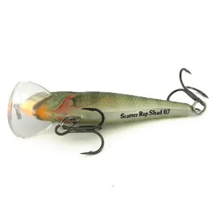 Rapala Scatter Rap Shad SCRS07, Окунь, 7 г, воблер #6943