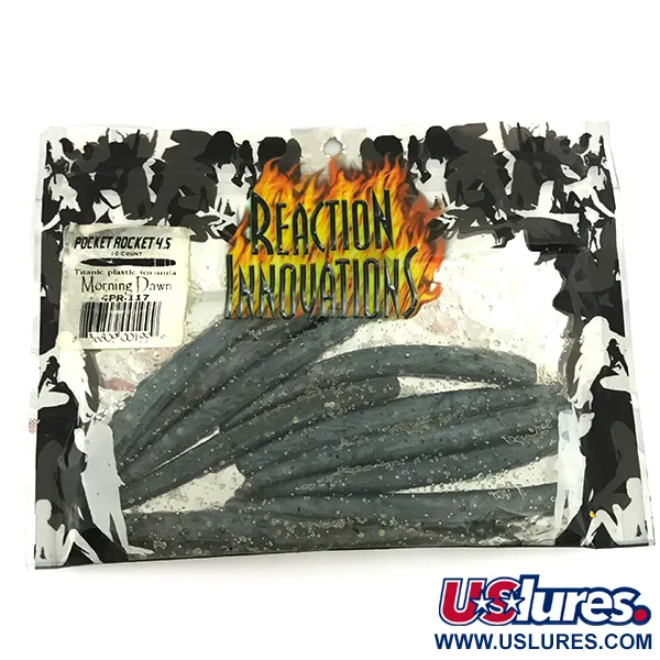  Reaction Innovations Pocket Rocket, силікон, 10 шт., Morning Dawn, , до рибалки #6950