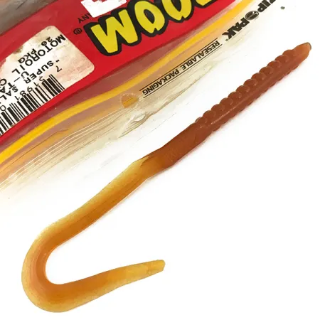 Zoom Super Salt Plus, силікон, 20 шт. UV (світиться в ультрафіолеті), Motor Oil Chartreuse, до рибалки #6954