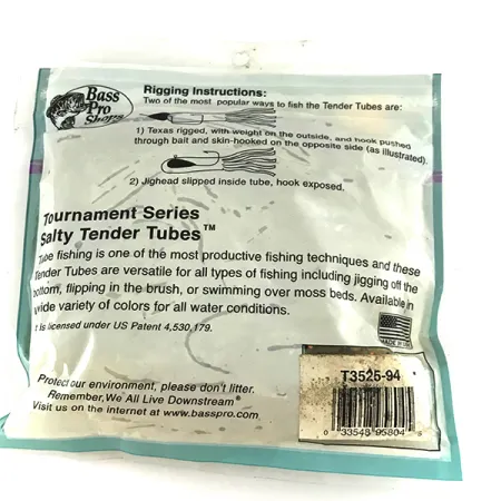 Bass Pro Shops Tournament Series, силікон, 23 шт., Green Pumpkin/Red, до рибалки #6955