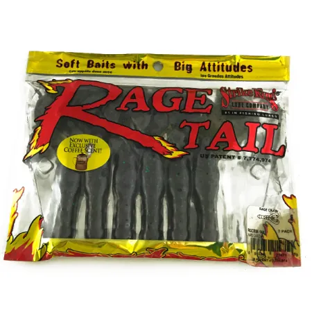 STRIKE KING Rage Tail, силікон, 6 шт.