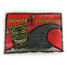 Wave industries Wave Worms, силікон 6 шт.,  Black/Blue Glitter, , до рибалки #6959