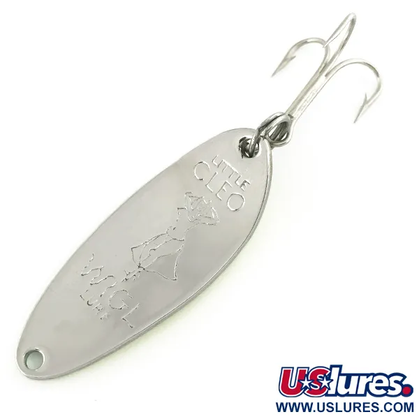 Seneca Little Cleo (Hula Girl), жовтий/зелений/нікель, 10 г, блесна коливалка (колебалка) #6968