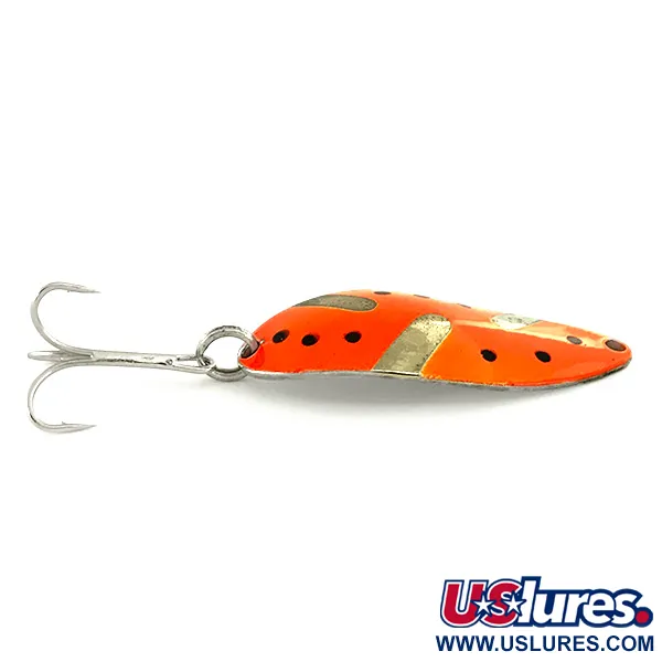 Seneca Little Cleo (Hula Girl), червоний/нікель, 14 г, блесна коливалка (колебалка) #6975