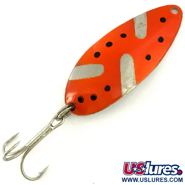 Seneca Little Cleo (Hula Girl), червоний/нікель, 14 г, блесна коливалка (колебалка) #6975