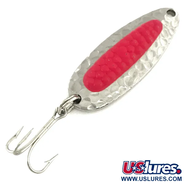  Blue Fox Pixee UV (світиться в ультрафіолеті), карбований нікель/рожевий, 7 г, блесна коливалка (колебалка) #6976