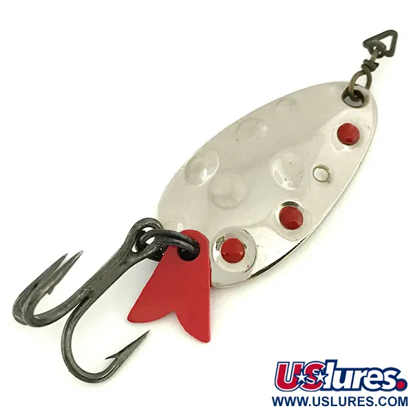  Acme Fish Hawk, нікель/червоний, 5 г, блесна коливалка (колебалка) #6977