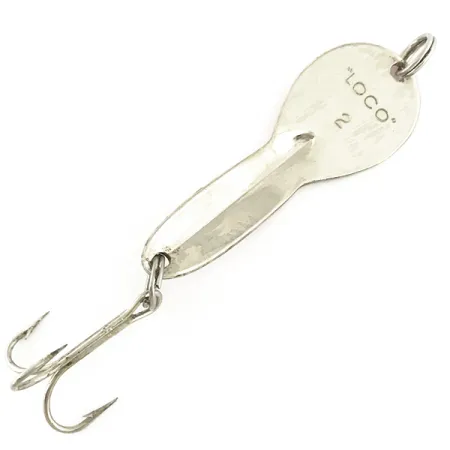 Loco 2 Glen Evans UV (світиться в ультрафіолеті), червоний/нікель UV - світиться в ультрафіолеті. , 7 г, блесна коливалка (колебалка) #6985