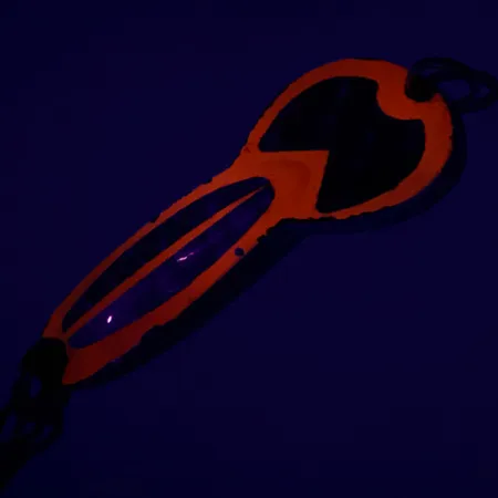 Loco 2 Glen Evans UV (світиться в ультрафіолеті), червоний/нікель UV - світиться в ультрафіолеті. , 7 г, блесна коливалка (колебалка) #6985