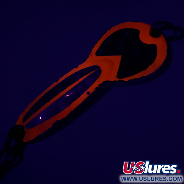  Loco 2 Glen Evans UV (світиться в ультрафіолеті), червоний/нікель UV - світиться в ультрафіолеті. , 7 г, блесна коливалка (колебалка) #6985