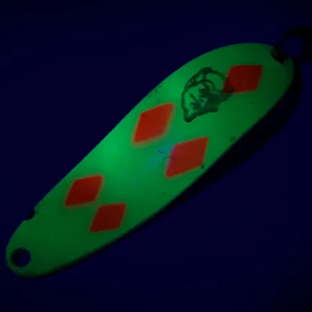 Eppinger Dardevle Cop-E-Cat 7300 UV (світиться в ультрафіолеті), неоновий жовтий/нікель, 10 г, блесна коливалка (колебалка) #6988