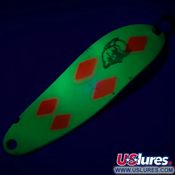 Eppinger Dardevle Cop-E-Cat 7300 UV (світиться в ультрафіолеті), неоновий жовтий/нікель, 10 г, блесна коливалка (колебалка) #6988