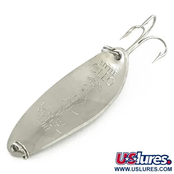 Seneca Little Cleo (Hula Girl), нікель, 10 г, блесна коливалка (колебалка) #6993