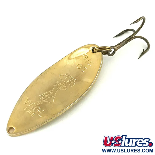 Seneca Little Cleo (Hula Girl), золото, 21 г, блесна коливалка (колебалка) #7001