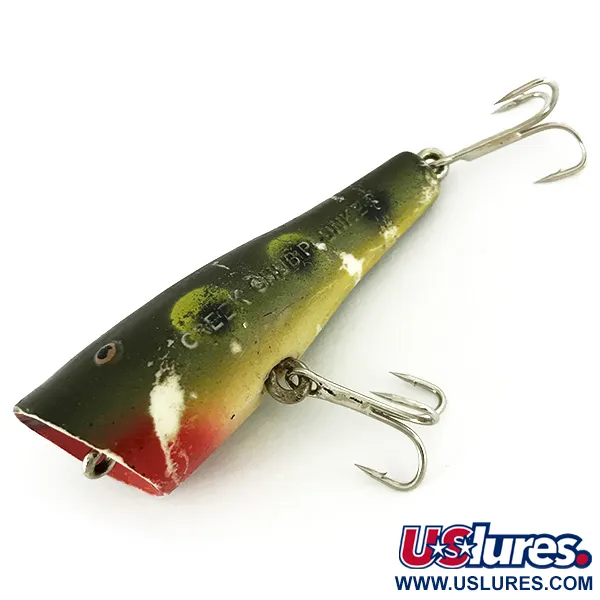  Creek Chub Plunker, раритет, Frog, 5,5 г, воблер #7011