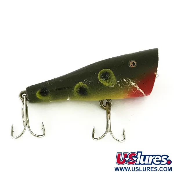  Creek Chub Plunker, раритет, Frog, 5,5 г, воблер #7011