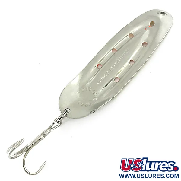 Rustowicz Charger №3 UV (світиться в ультрафіолеті), нікель/жовтий/UV - світиться в ультрафіолеті, 12,5 г, блесна коливалка (колебалка) #7016