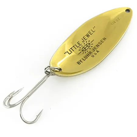 Luhr Jensen Little Jewel, золото, 21 г, блесна коливалка (колебалка) #7028