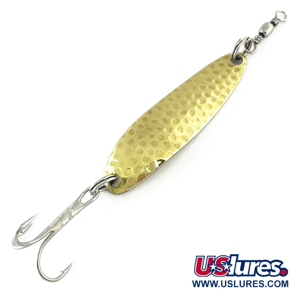 Luhr Jensen Krocodile DIE #3, Карбоване золото, 10 г, блесна коливалка (колебалка) #7029