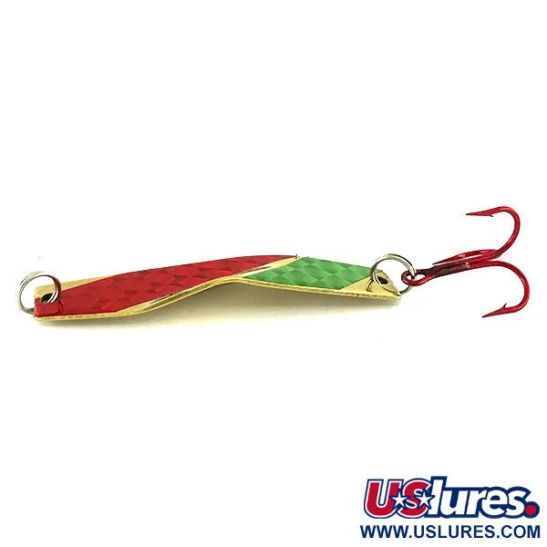 Z-RAY Lures Z-Ray Model 125, золото/червоний/зелений, 11 г, блесна коливалка (колебалка) #7031