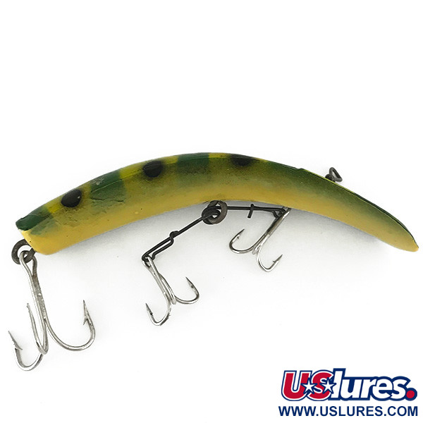 Yakima Bait Worden Flatfish U20, Frog, 9 г, воблер #7037